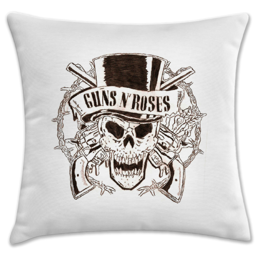 ALMOFADA GUNS IN ROSES